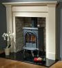 Stove Tower Marble Fireplace Stove Surround Only