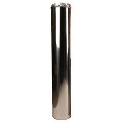 1000mm Straight Length - 5" Twin Wall Flue Pipe [125mm]