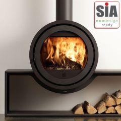Dik Geurts Odin Double Sided Tunnel Eco Design Ready Wood Burning Stove