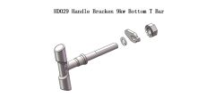HD029 Handle Bracken 9kw Bottom T Bar