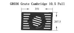 GR036 - Cambridge 10.5 - Grate (Full set)