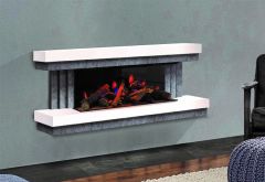 Evonic Gilmour 7 Wall Mounted Electric Fireplace Suite 