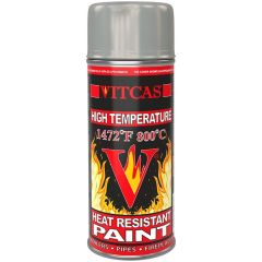 High Temperature Heat Resistant Spray Paint - Silver