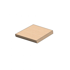 ACR Wychwood Spare Parts Bottom Right Vermiculite Brick to suit Wychwood (W6081-1199)