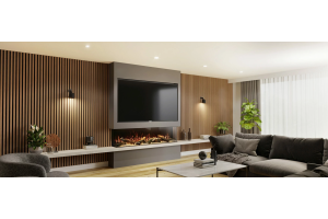 Title: Designing an Engaging Media Wall: Elevating Spaces with Stovebay's Electric Fires and Media Walls