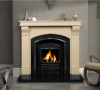 The Roma Marble Fireplace Surround Ivory Cream 