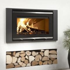 Westifre Uniq 32 Eco Design Wood Burning Inset Stove Glass Front