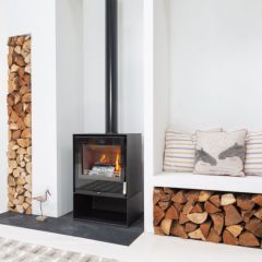 Mendip Christon 550 Logstore  SE Eco Design Ready Wood Burning Stove