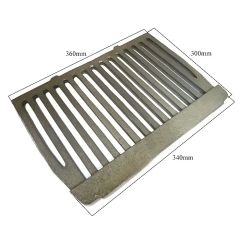 16" Dunsley Enterprise Cast Iron Fire Flat Grate Back Boiler