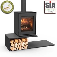 Dik Geurts Modiva 5 Floating Plateau Wood Burning Stove