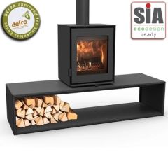 Dik Geurts Modiva 5 Straight Plateau Wood Burning Stove