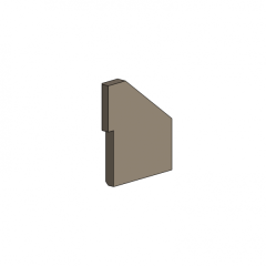 ACR Malvern II Spare Parts Left Hand Side Vermiculite Brick (M6081-1003C)