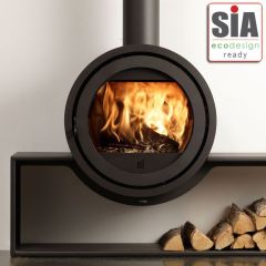 Dik Geurts Odin Single Sided Front Eco Design Ready Wood Burning Stove