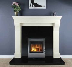 Cabra Marble Fireplace Ivory Cream