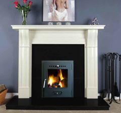 Dublin Irish Corbel Marble Fireplace Ivory Cream