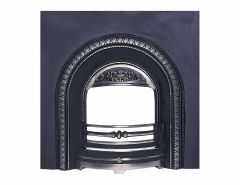 Lombard Arch Cast Iron Insert Back Panel