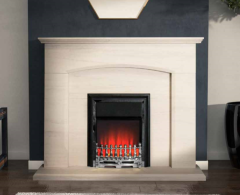 Ruivo Portuguese Limestone Fireplace Suite