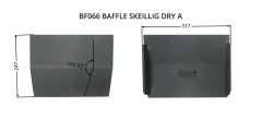 Henley Spare Parts BF066 Baffle Skellig Dry A (Original oldest Baffle)(Brick to Match BR089)
