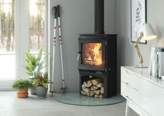 Henley Elcombe ECO-5 Wood Burning Stove + Log Store