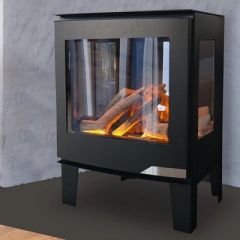 Evonic Banff 3 Electric Stove, Black