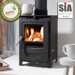 Hamlet Solution 4 (S4) Multi Fuel Wood Burning Free Standing Stove