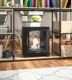 Henley Hazelwood Free Standing Double Sided Bio Ethanol Stove