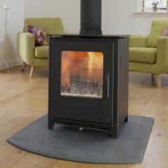Mendip Loxton 8 Double Sided Eco Design Woodburning Stove