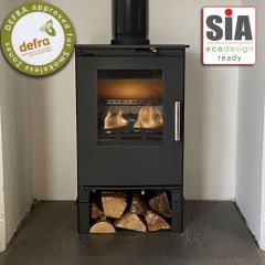 Mendip Loxton 3 Logstore SE Eco Design Ready Multifuel Woodburning Stove