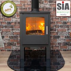 Mendip Loxton 5 Logstore SE Eco Design Ready Multifuel Wood Burning Stove