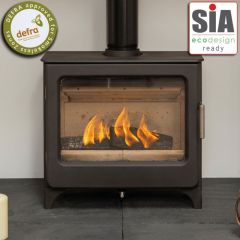 Mendip Ashcott Wide Catalyst SE Eco Design Ready Multi Fuel Wood Burning Stove