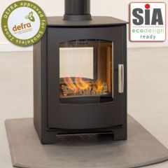 Mendip Churchill 8 Double Sided  SE Eco Design Ready Wood Burning Stove