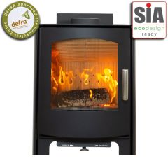Mendip Churchill 8 Convection SE Eco Design Ready Multi Fuel Wood Burning Stove