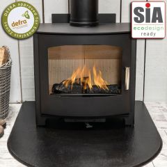 Mendip Churchill 10 Eco Design Ready Multifuel Wood Burning Stove