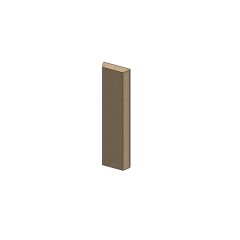 ACR Novus Spare Parts Left/Right Vermiculite Panel (NOVUS) Corner brick (NO6081-76C)