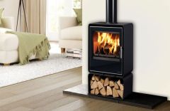 Henley Orion 400 5kW Stove – Black Glass Door