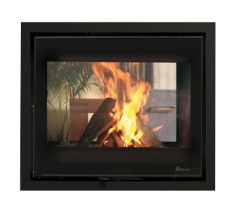 Dik Geurts Instyle Tunnel DEFRA Wood Burning Cassette Stove