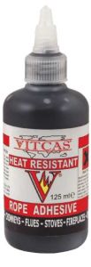 Vitcas Heat Resistant Black Rope Seal Adhesive 125ml