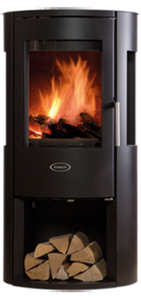 Waterford Stanley SOLIS F1100 Panoramic 11kw Free Standing Stove - Graphite