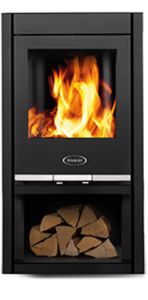 Waterford Stanley SOLIS F500 Curve 5kw Free Standing Stove - Graphite