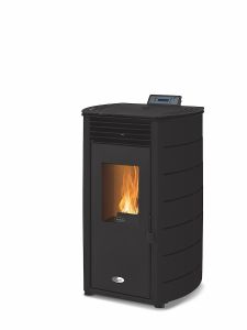 Waterford Stanley SOLIS K100 8kw Room Heating Pellet Stove – Curved Side Panels  