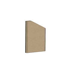 ACR Tenbury T400 Spare Parts Right Hand Vermiculite Panel Re T400-ECO (TB-02-30-03A)