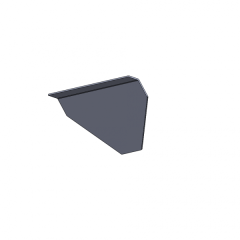 ACR Tenbury T550 Spare Parts Upper Steel Baffle T550 (TB2-02-17-00)