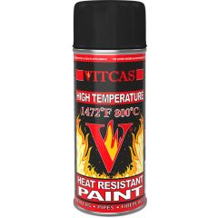 High Temperature Heat Resistant Spray Paint - Black