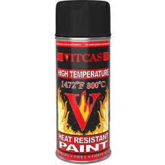 High Temperature Heat Resistant Spray Paint - Black