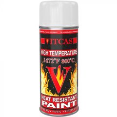 High Temperature Heat Resistant Spray Paint - White