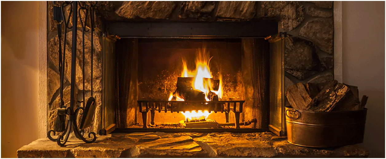 How to light a log burner